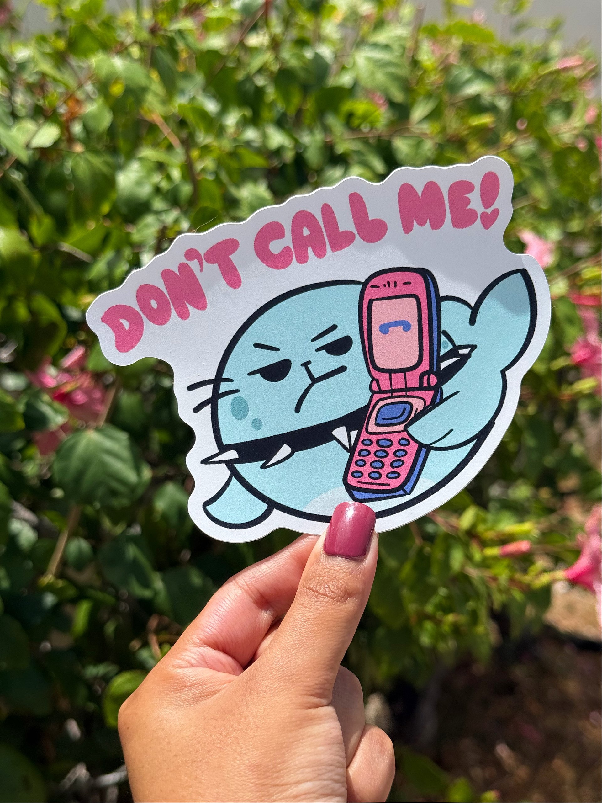 Don't Call me-Sticker product image (7)