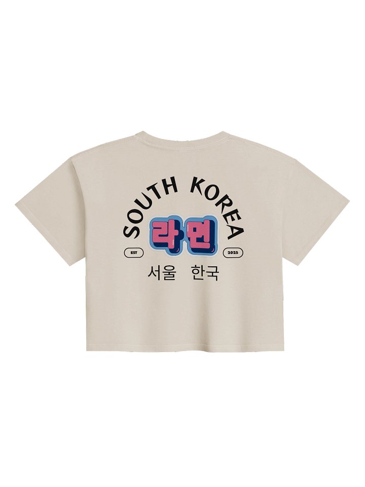 Derpy's Demon Retro Ramyeon Shop Crop Top product image (2)