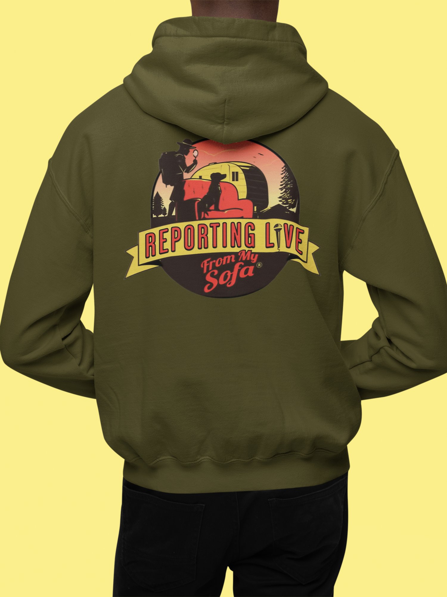 I’m Screaming – Official Sofa Squad GOAT Reaction Cotton Unisex Hoodie product image (8)