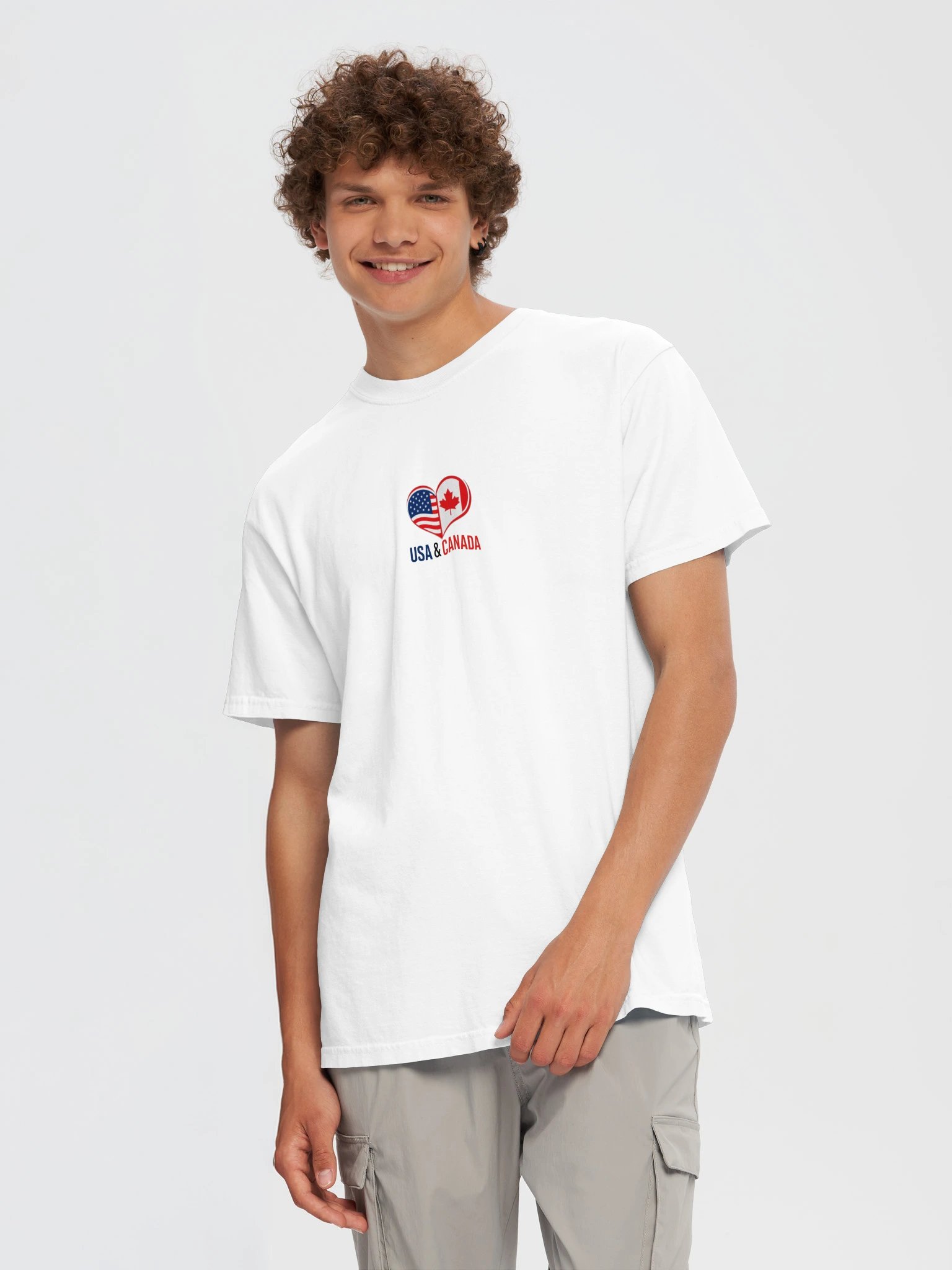 USA & Canada Friendship Comfort Colors T-Shirt product image (17)