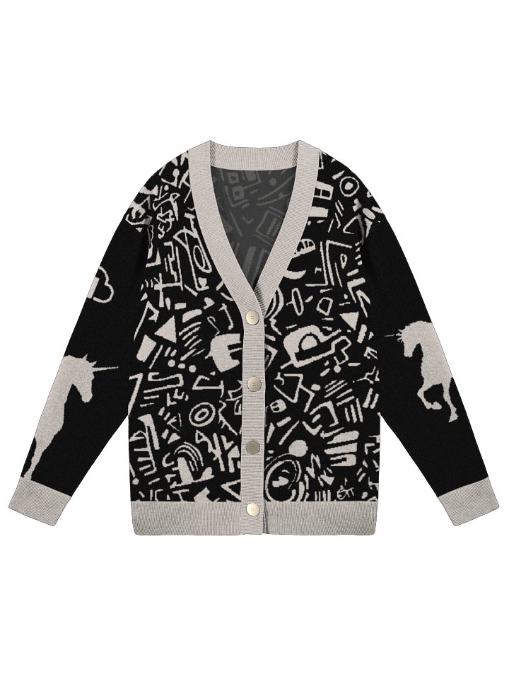 Knitted Cardigan Without Pocket | Wild Horse Holiday Edition 25 product image (2)
