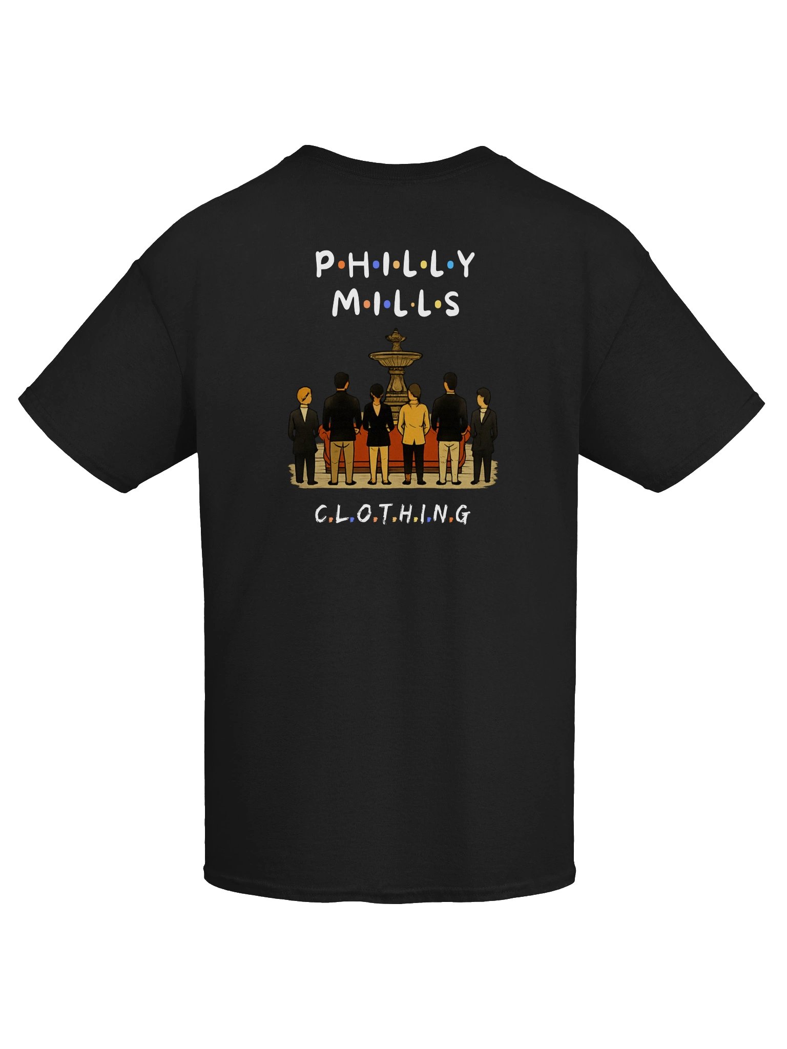 Philly Mills Clothing - F.R.I.E.N.D.S Tee (Dark Edition) product image (7)