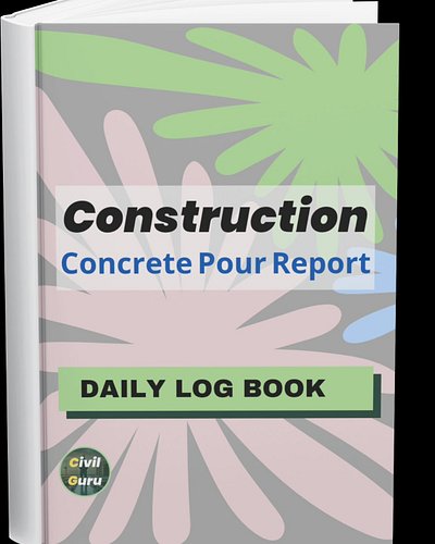 Construction concrete pour report