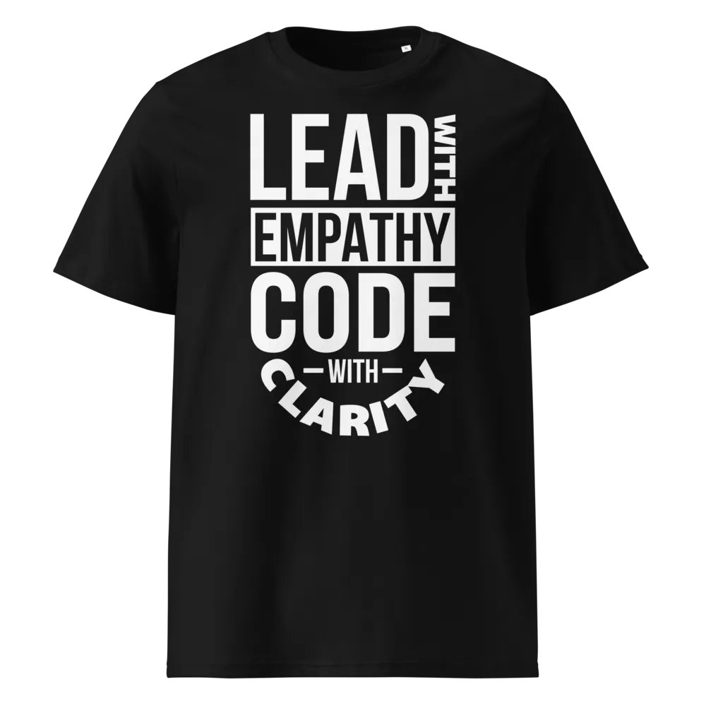 Lead with empathy code with clarity T-shirt product image (5)
