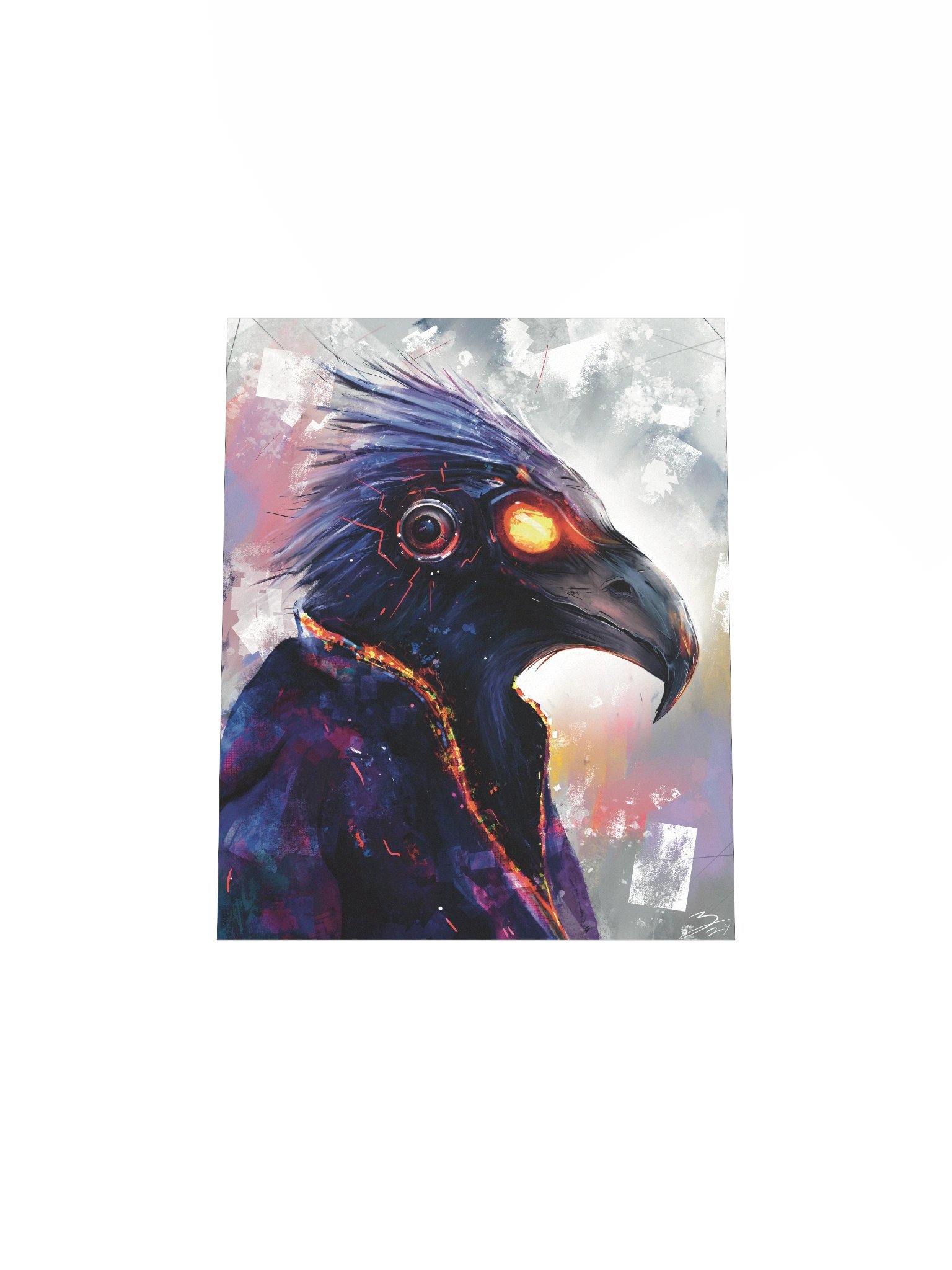 CyberAvian (Art Print) product image (4)