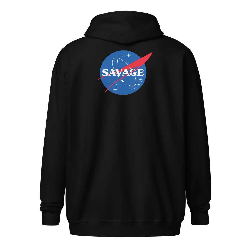 Savage Meatball Zipper Hoodie Sweatshirt product image (2)
