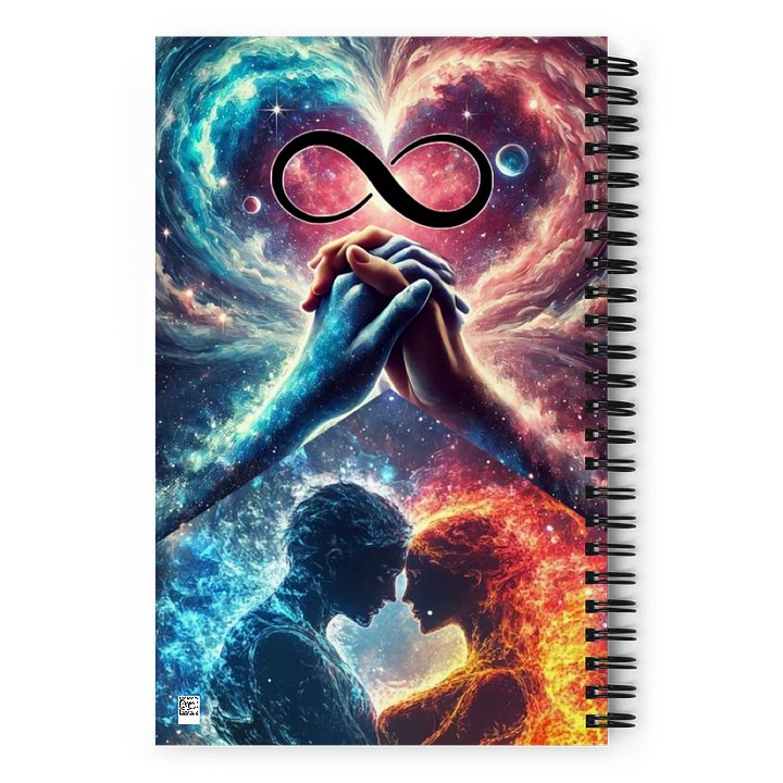 Twin Flame Unity -Spiral Notebook product image (2)