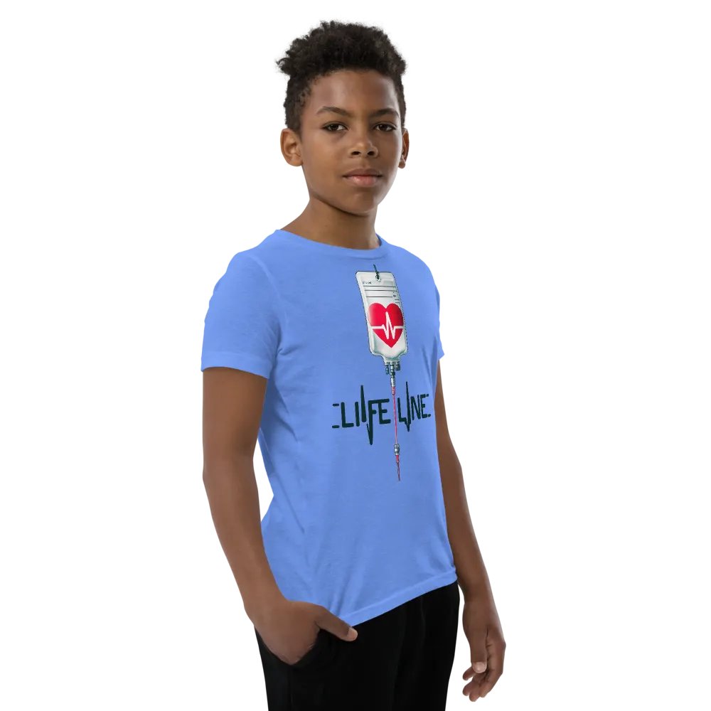 Lifeline Heartbeat Youth T-Shirt product image (26)