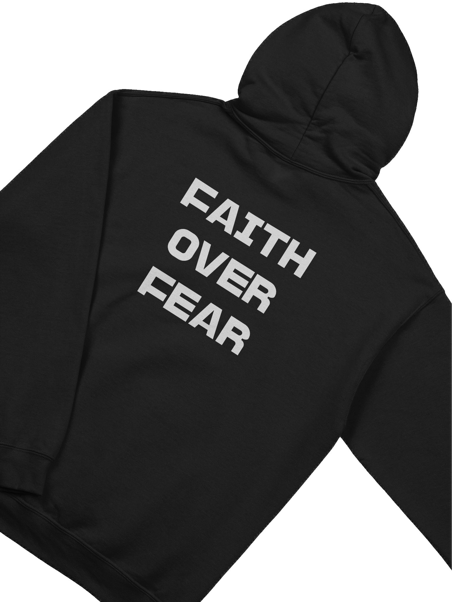YHWH Bold Faith Hoodie - "Faith over Fear" product image (1)