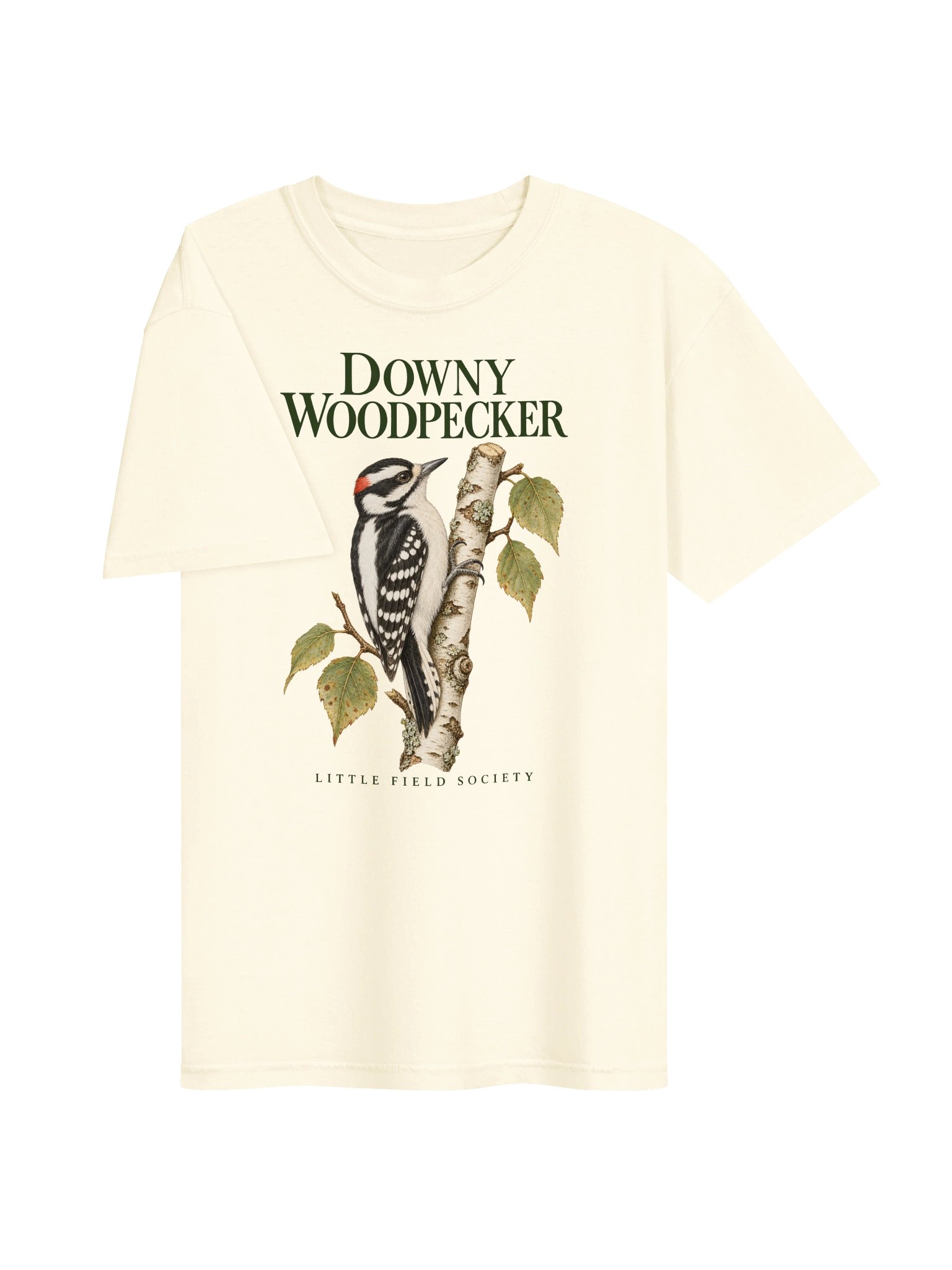 Downy Woodpecker — Birding T-Shirt product image (4)