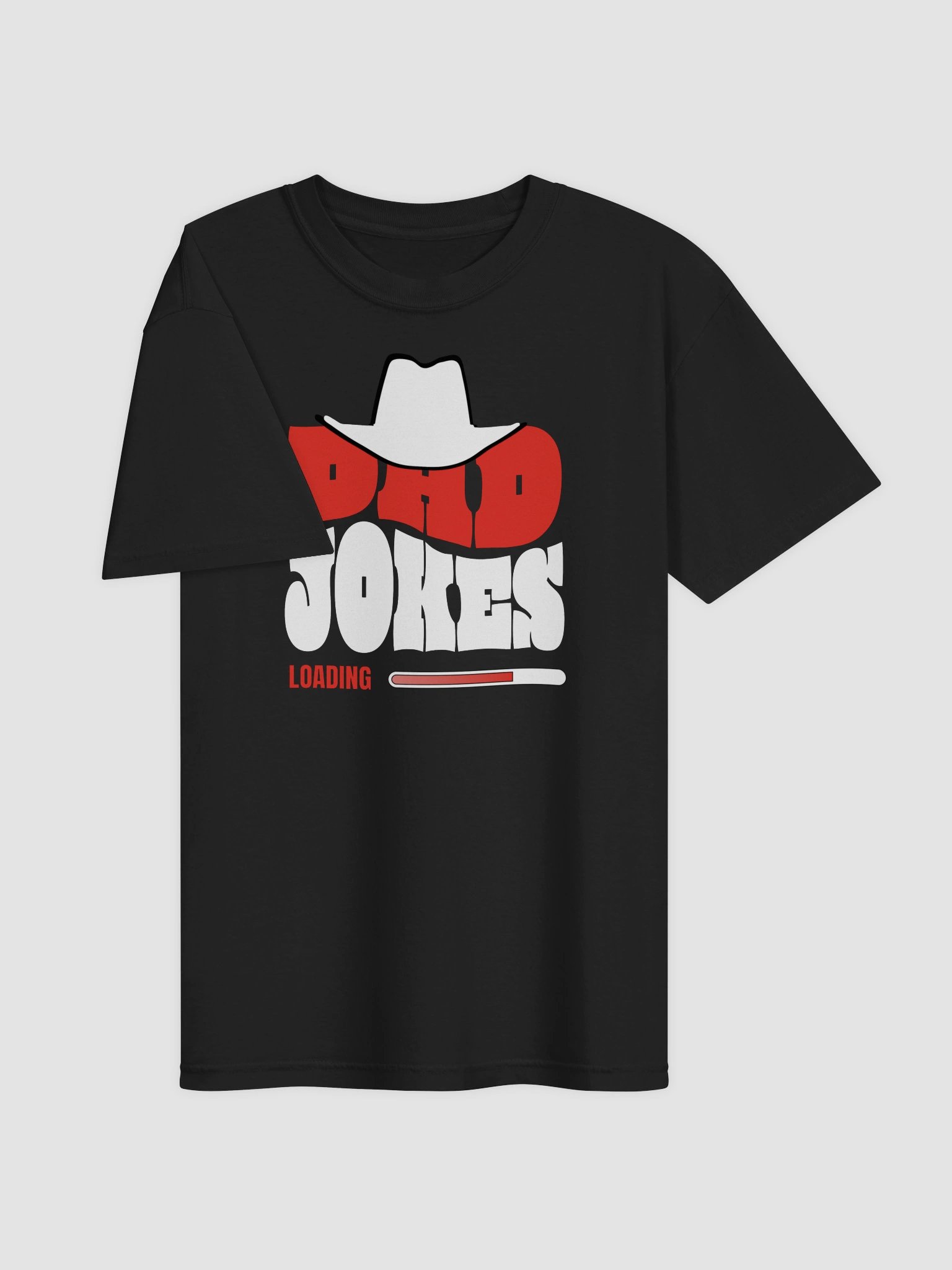 Dad Jokes Loading Cowboy Tee product image (4)