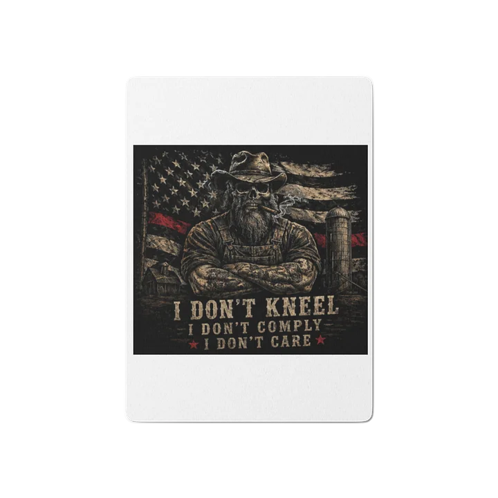 I Dont Kneel - I Dont Comply Playing Cards product image (1)