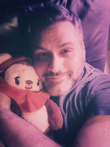 I highly recommend cuddling with a cute bear. It’s good for the soul.