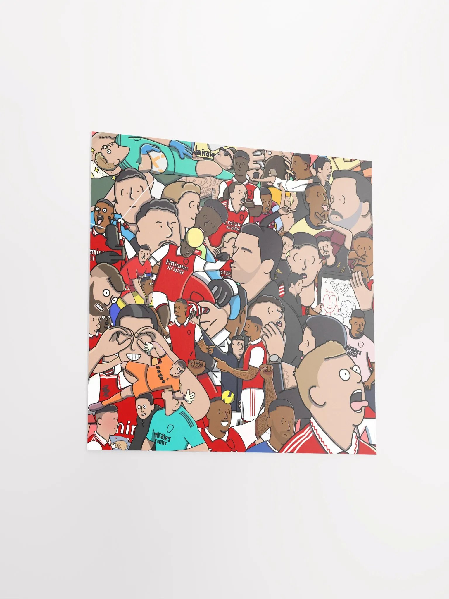 Poorly Drawn Arsenal Poster product image (3)