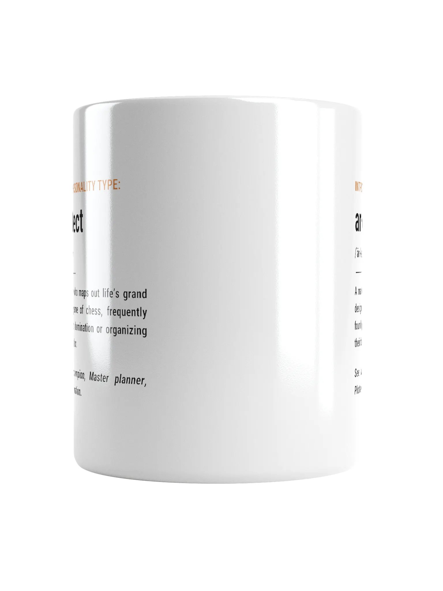 Introverted Personality Type: Architect Mug product image (6)