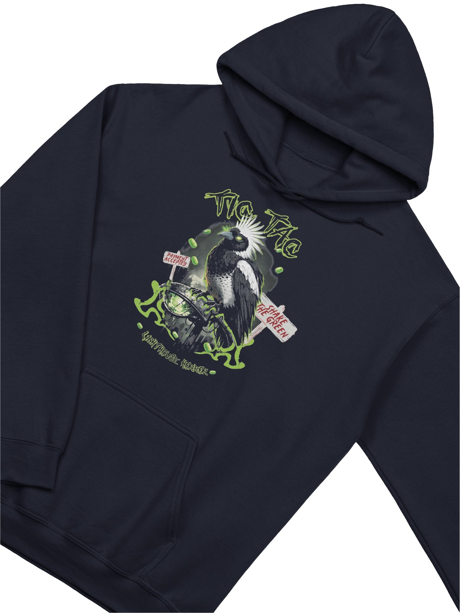 Tic Tac Horror Crow Hoodie product image (3)