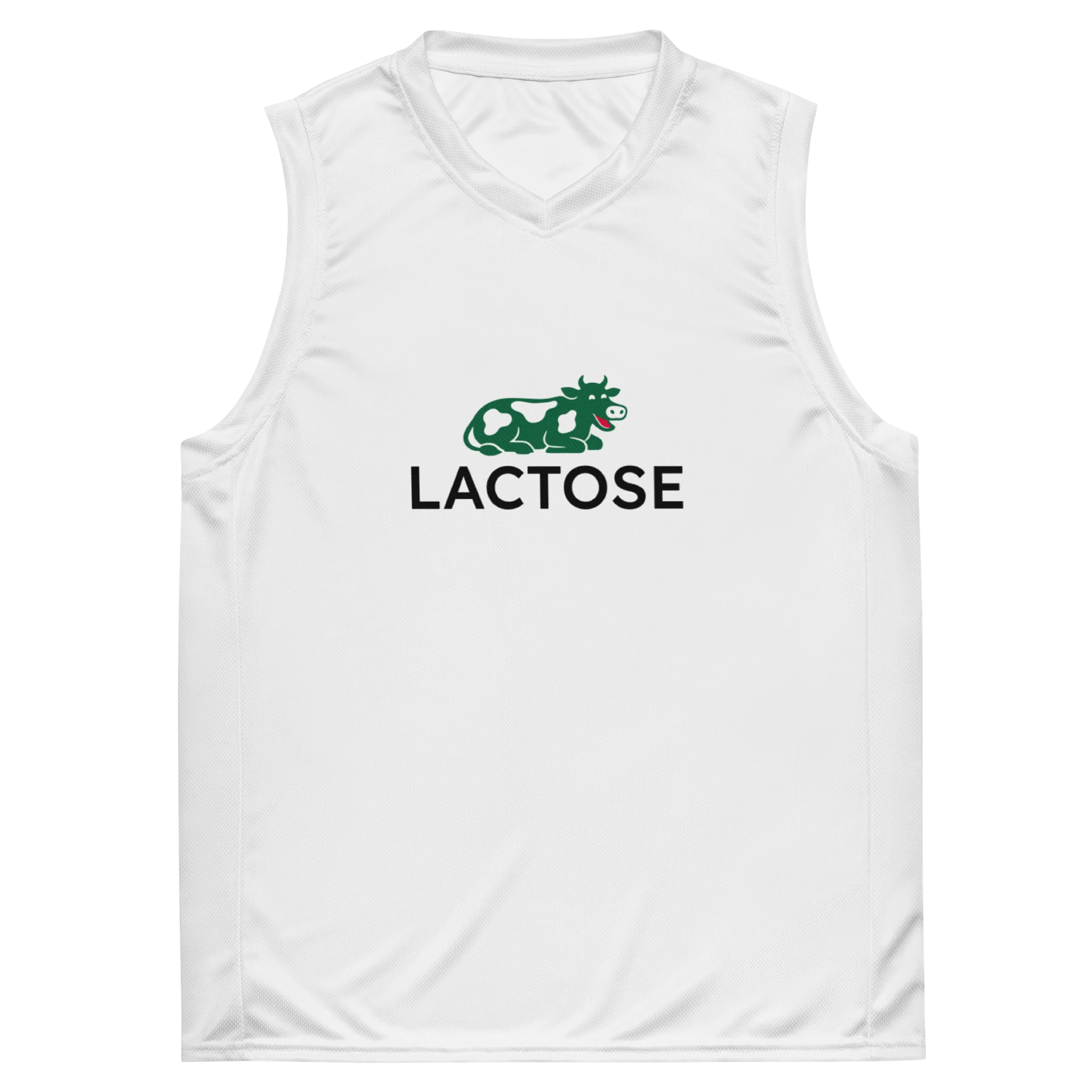 Lactose Unisex Basketball Jersey product image (2)