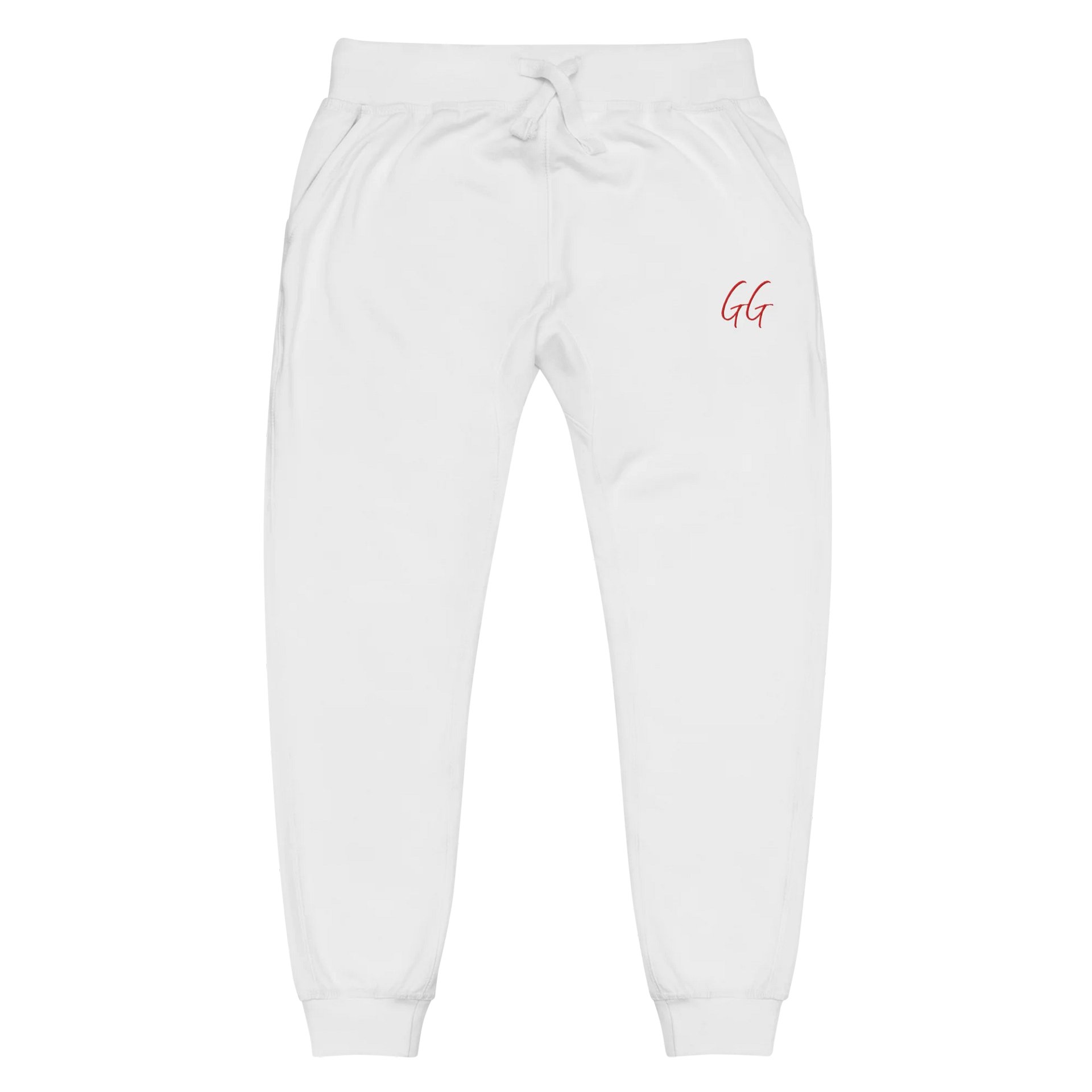 Embroidered "GG" Joggers - Red product image (31)