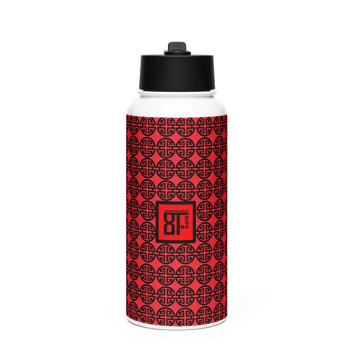 8T Sips Prosperity Stainless Steel Water Bottle product image (1)