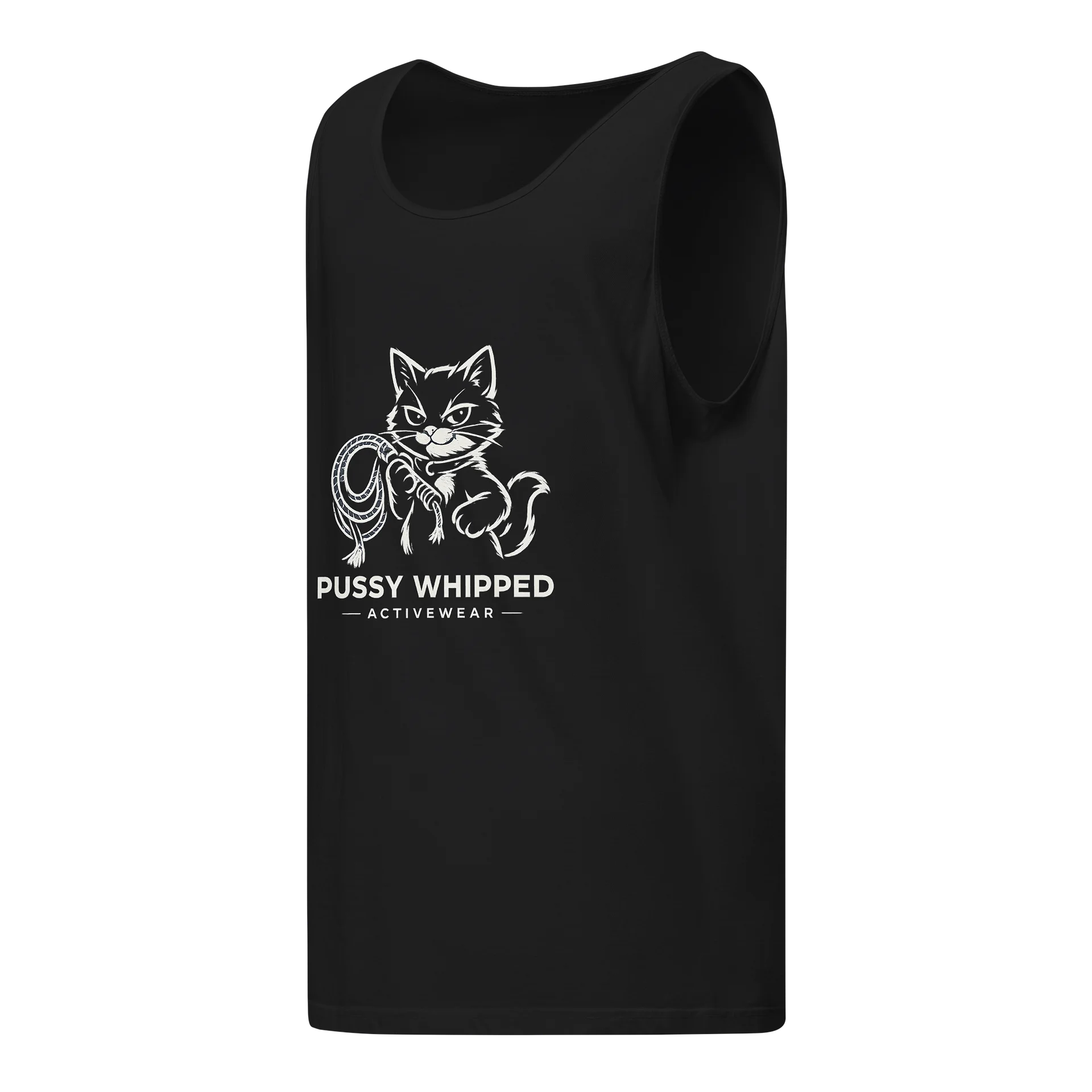 Pussy Whipped Cat Graphic Tank Top product image (3)
