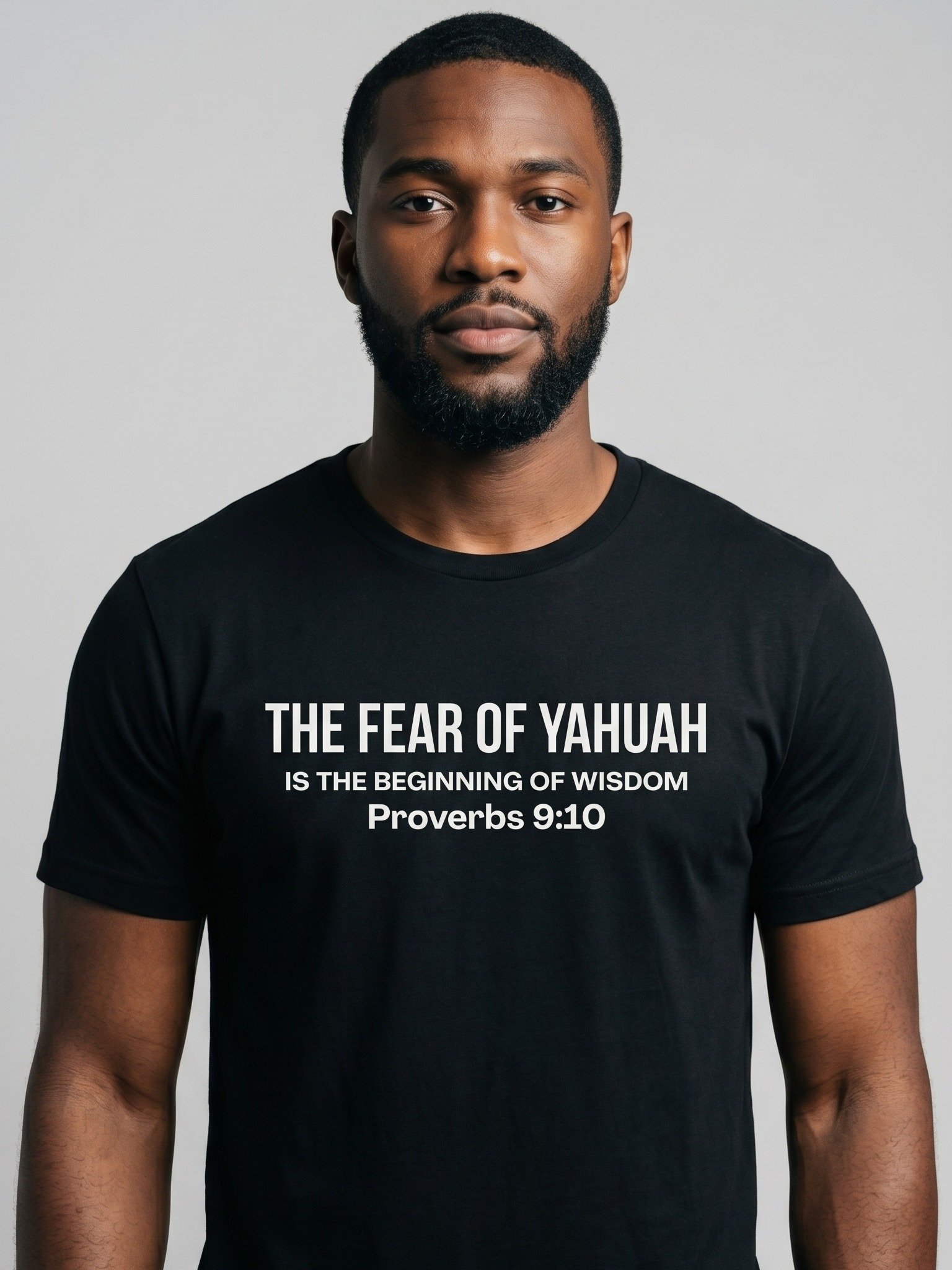 The Fear of YAHUAH is the Beginning of Wisdom Proverbs 9:10 T-Shirt product image (1)