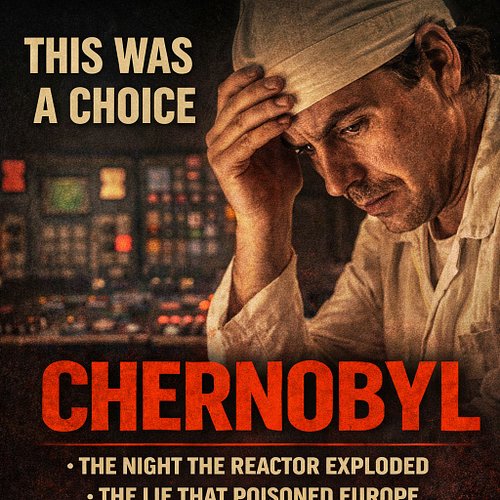 They said the reactor was safe.

It wasn’t.

On April 26, 1986, inside the control room at Chernobyl Nuclear Power Plant…
a d...