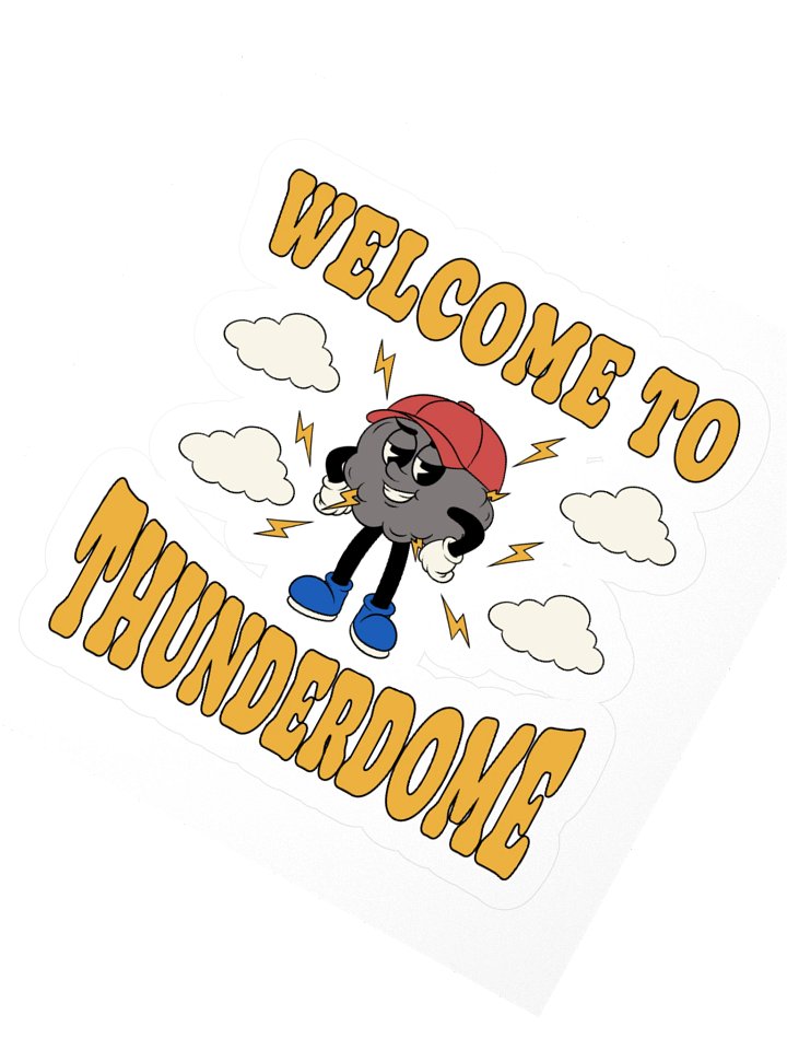 Nostalgia Collection | Thunderdome Sticker product image (5)