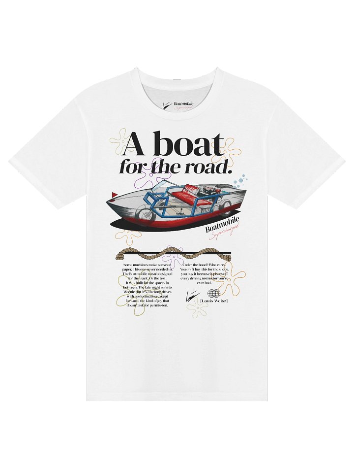 Boatmobile Supercharged Tee product image (1)
