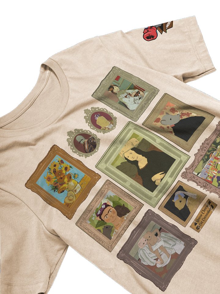 Mouseterpieces – Mouse Cheese Cat Cucumber Gallery Tee product image (2)