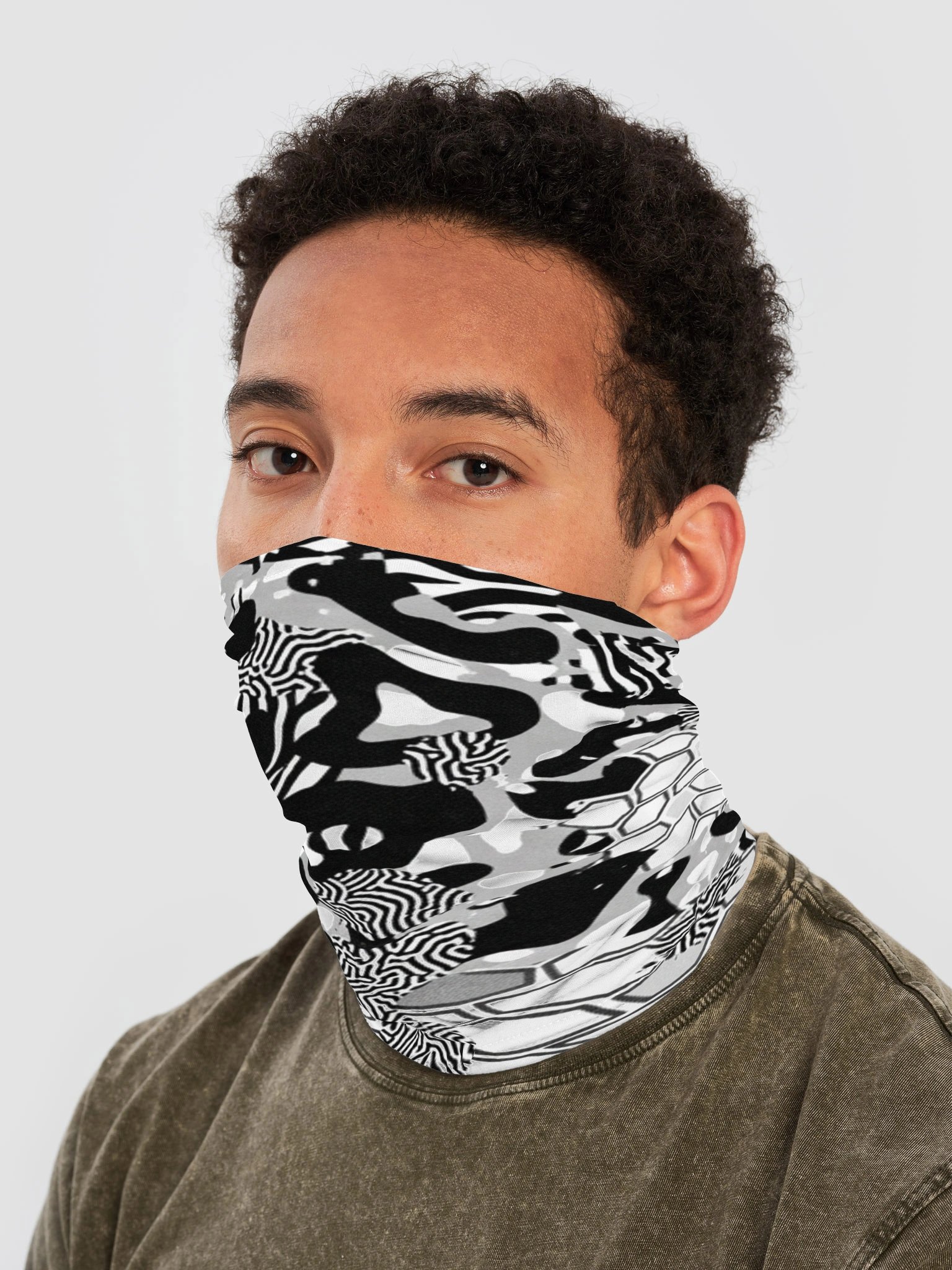 ALL MY HOMIES HATE FLOCK Neck Gaiter product image (2)