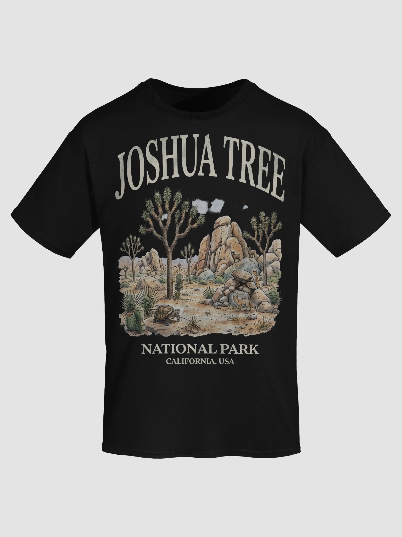 Joshua Tree National Park Vintage 90s Graphic T-Shirt | EniLoom