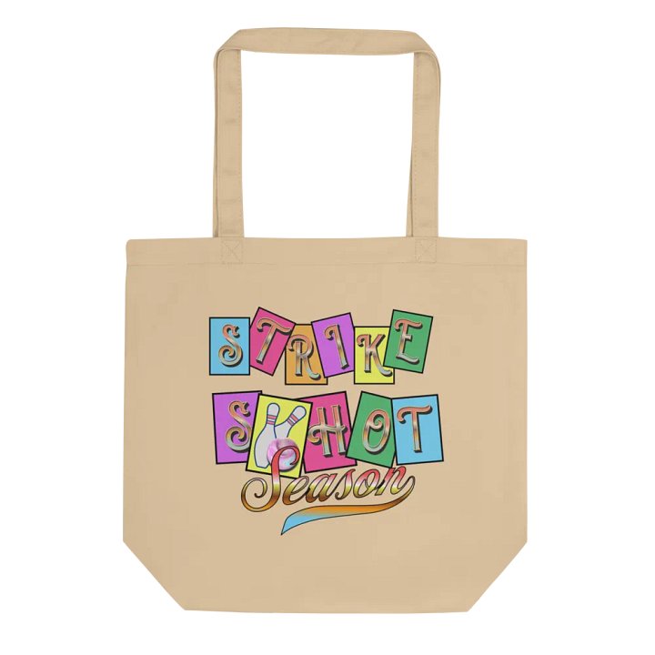 Strike Shot Season Bowling Tote Bag product image (1)