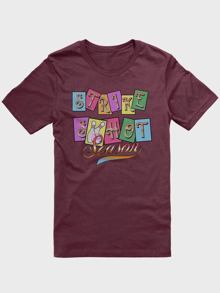 Strike Shot Season Bowling T-Shirt product image (1)