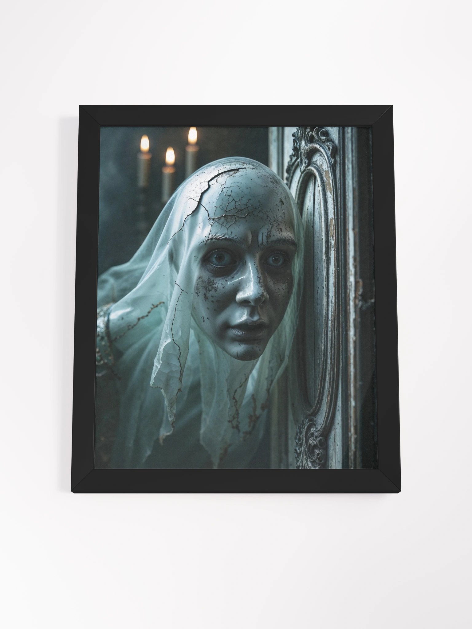 The Mirror Remains Framed Print product image (21)