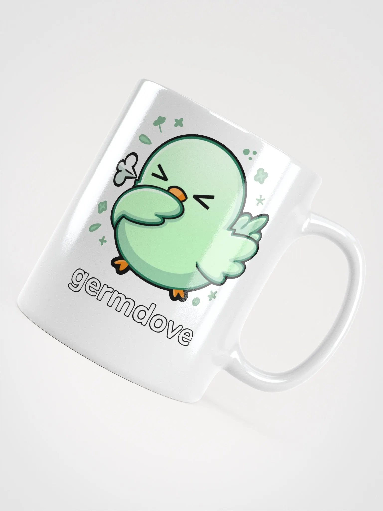 germdove logo mug product image (11)