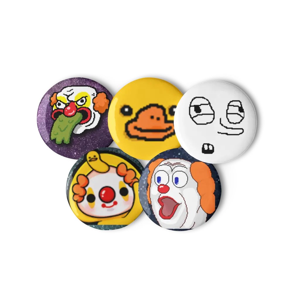 Emote Pins - Vol. 2 product image (2)