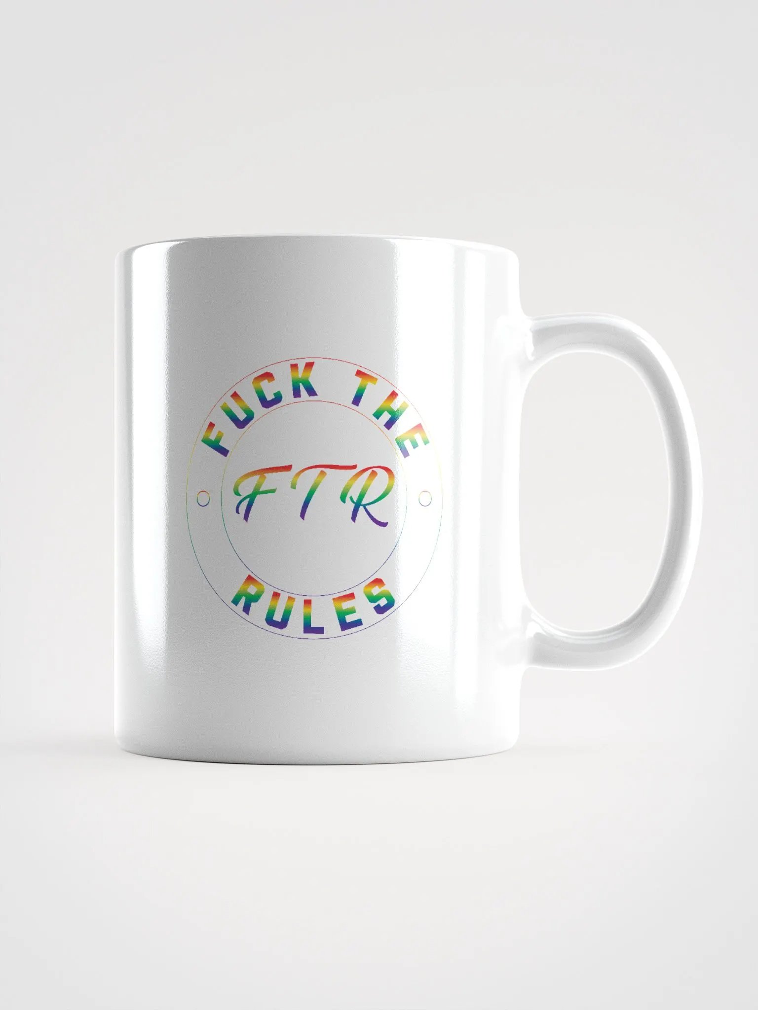 FTR White Mug Rainbow product image (6)