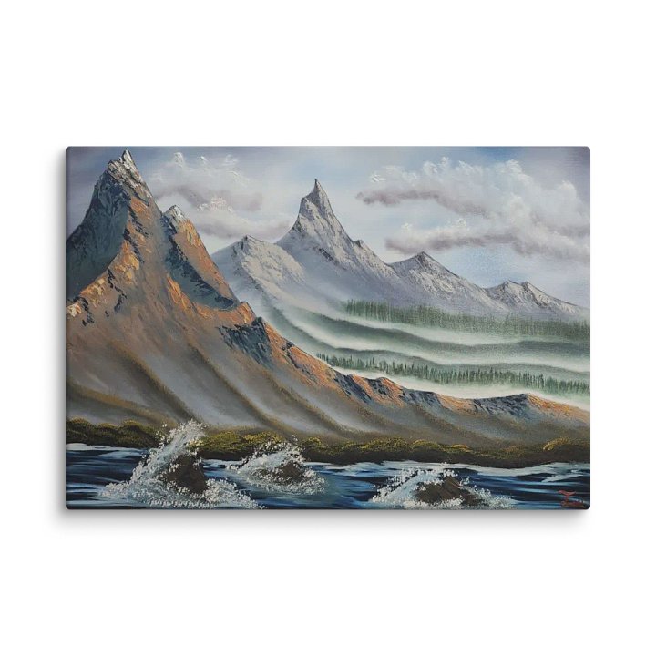 The River Peaks - CANVAS PRINT product image (1)