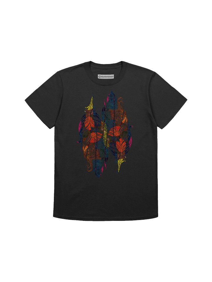 Fantastical Feathers Unisex T-Shirt product image (2)