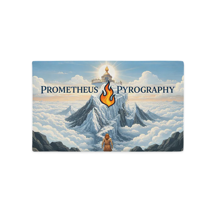 Prometheus_Pyrography - Olympus, Pillow Case product image (1)