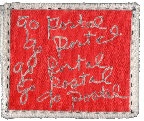 Go Postal Red 4 greeting card product image (1)