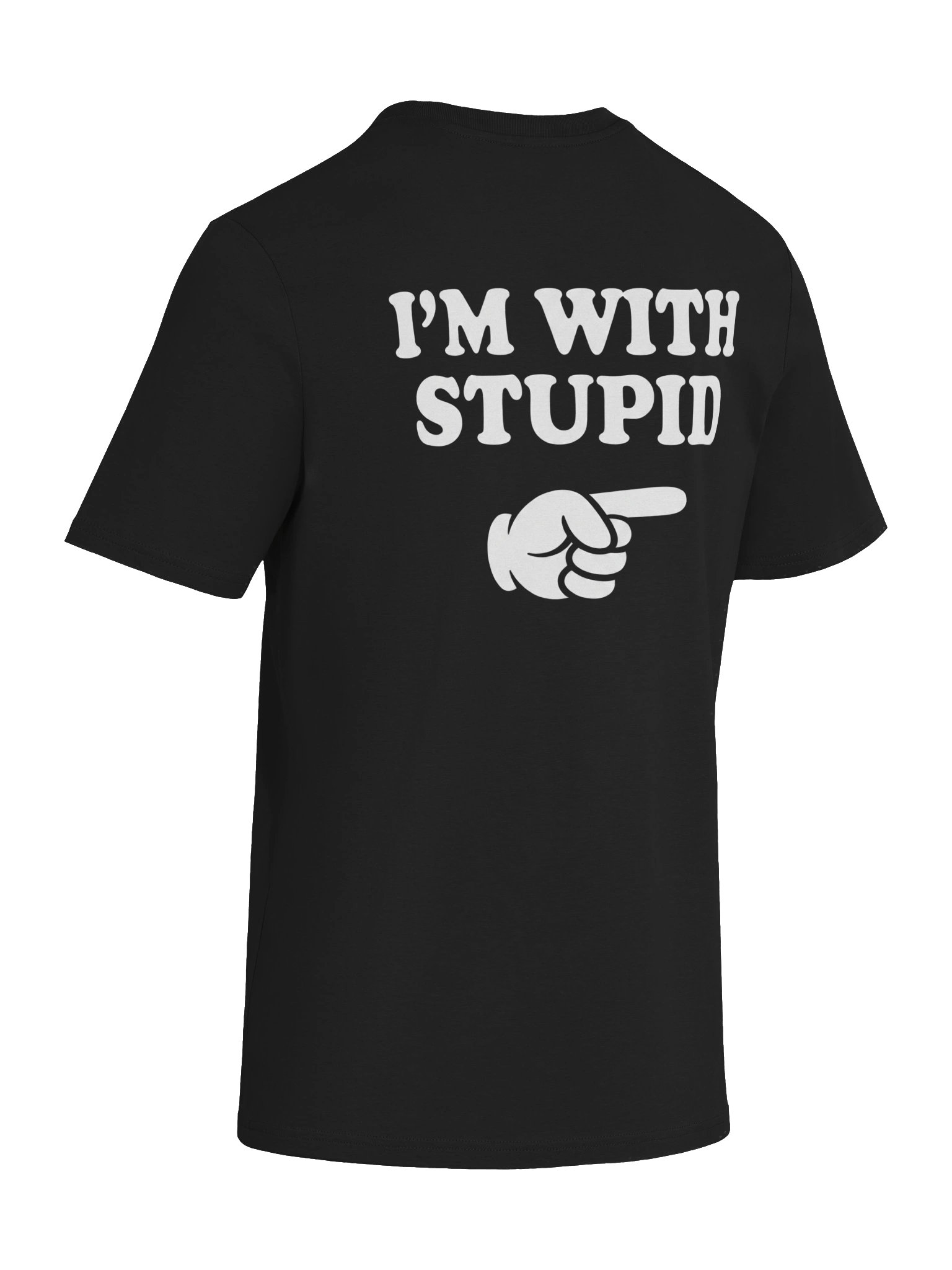 I'm With Stupid Funny Women's T-Shirt product image (5)