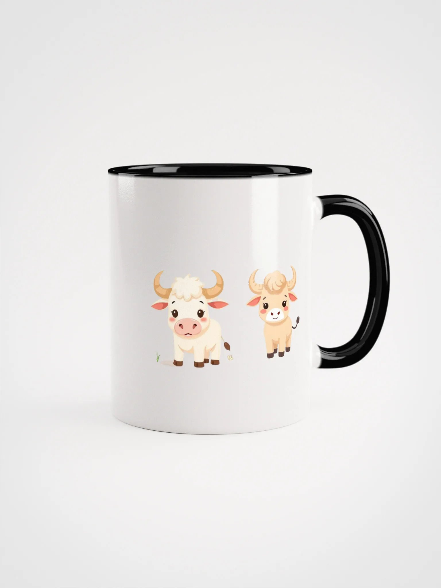 Cheerful Cow Quartet Ceramic Mug product image (10)