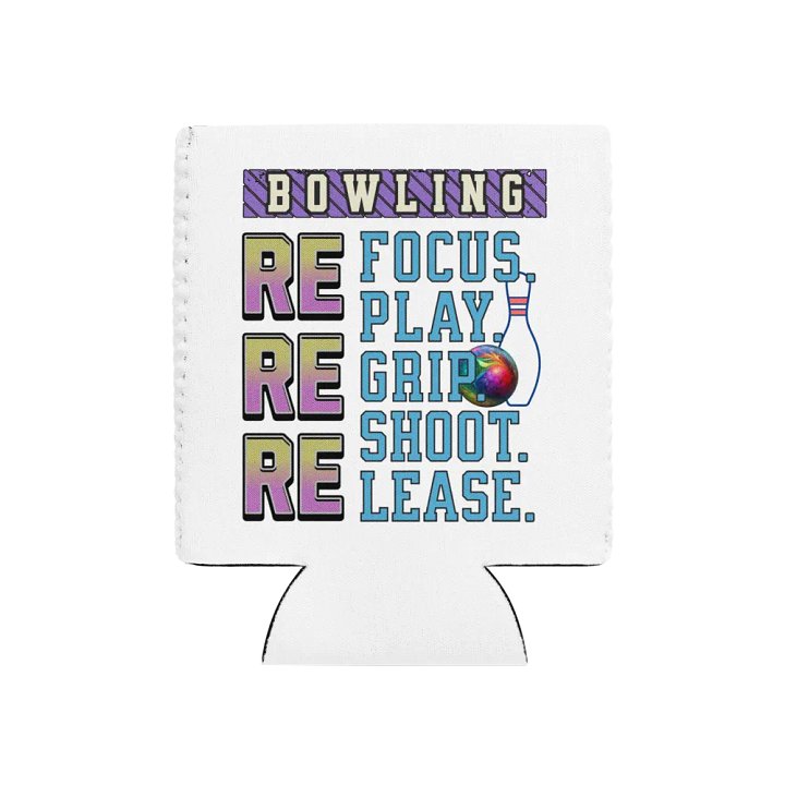 Reuse Bowling Strike the Style Game Can Cooler product image (1)