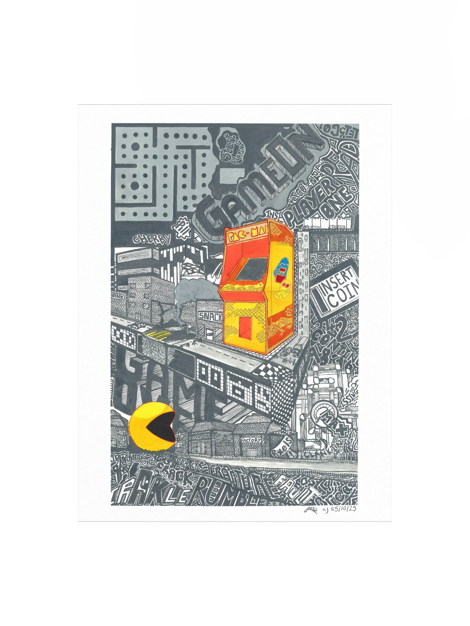 Pac-Man Madness Poster product image (1)