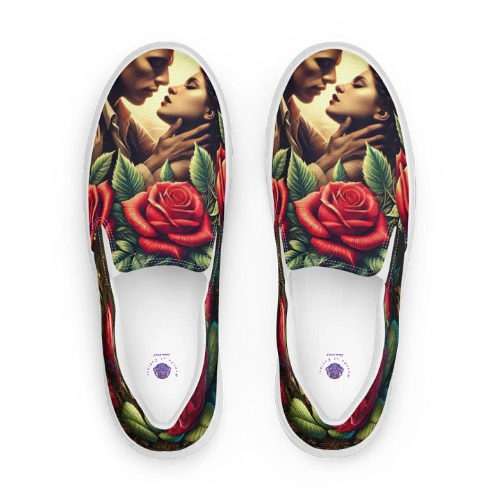 Rancho El Colibri Album Cover Women's Slip-On Shoes product image (1)