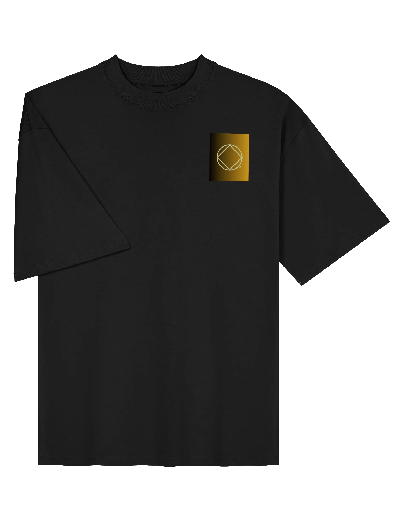 Golden Logo Oversized Tee product image (3)