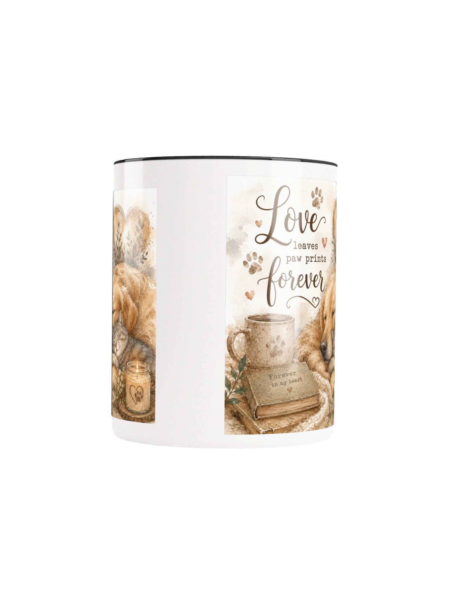 Love Leaves Paw Prints Mug product image (5)