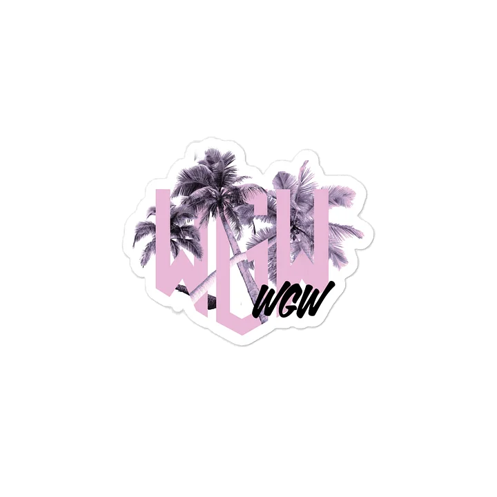 Rose Summer Vibes Vinyl Sticker | Summer Collection product image (2)