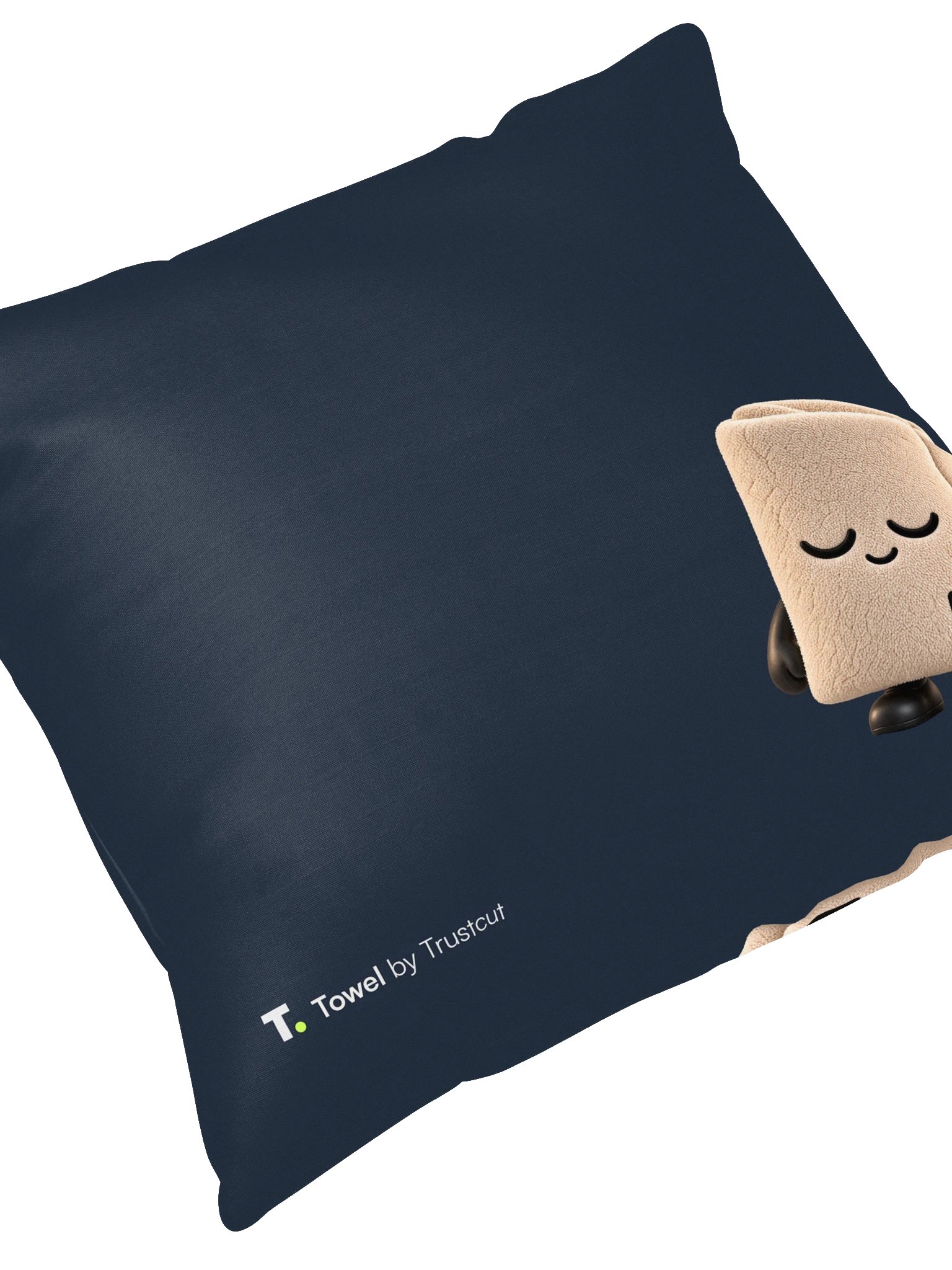 Towel Cushion, Navy product image (4)